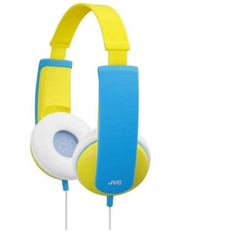 Cuffie KD5 ad Archetto con Limitatore per Bambini Colore Gialla / Blu - Foto 1