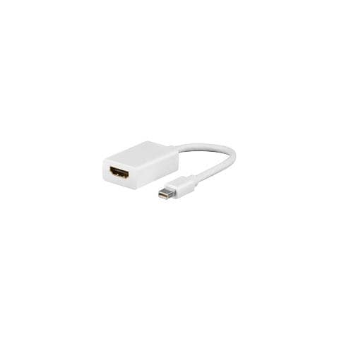 Wentronic Mini DP / HDMI Adaptor mini DisplayPort HDMI Bianco cavo di interfaccia e adattatore - Foto 1