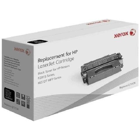 TONER COMPATIBILE - 003R99763  per Q7553X Nero per LaserJet P2015 Capacità 7000 Pagine - Foto 1