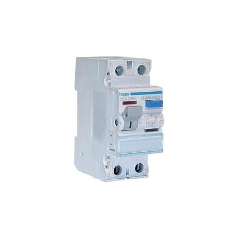 Cda225h - Interruttore Differenziale Puro Bipolare 2p 30ma 25a A 2m - Foto 1