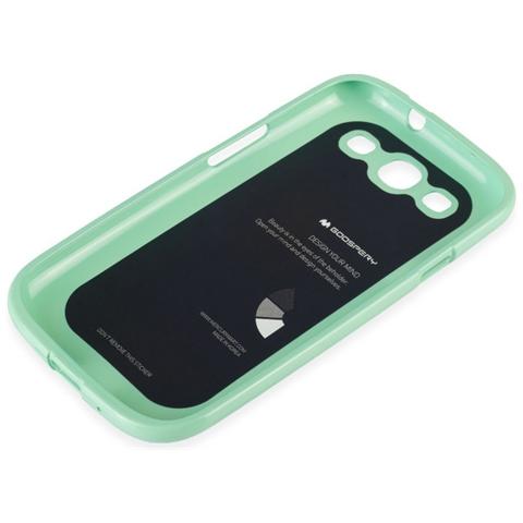 Cover Jellycase Per Iphone 5/5s Mercury Alta Qualità Goospery Mint Verde - Foto 2