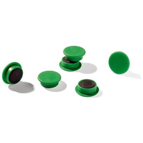Magneti Rotondi 21 Mm Forza Magnetica Di 210p Colore Verde 20 Pz - Foto 1