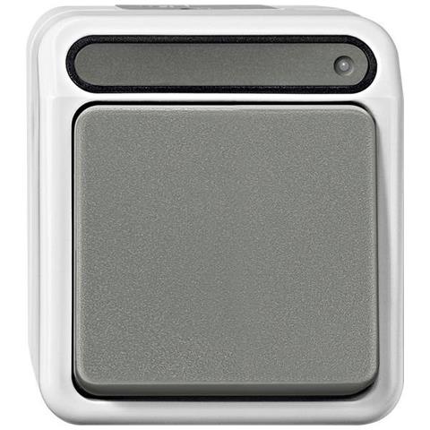 Deviatore / interruttore Di Controllo Unipolare, Aquastar, Grigio, Meg3106-8029 - Foto 3