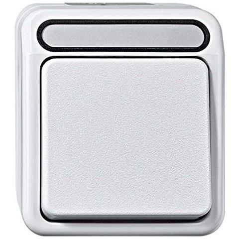 Deviatore / interruttore Di Controllo Unipolare, Aquastar, Grigio, Meg3106-8029 - Foto 2