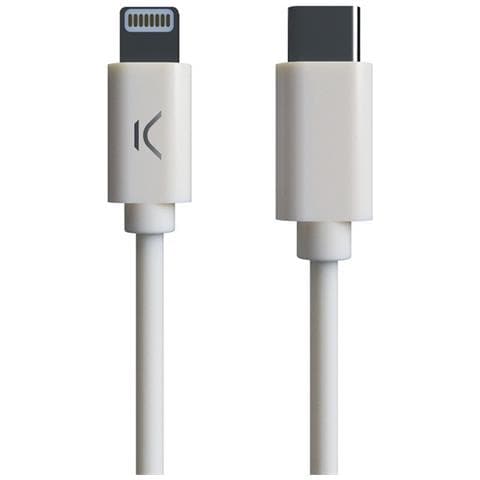 Cavo Usb-c A Lightning Mfi (1 M) Bianco - Foto 1