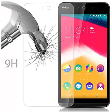 Pellicola Di Armatura Compatibile Con Wiko Rainbow Jam In Elevata Trasparenza - Vetro Temperato (tempered) Di Protezione Del Display In Durezza 9h Con 3d Touch - Foto 2