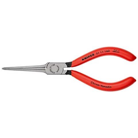 31 11 160 Pinza Prensile (a Becchi Lunghissimi) Bonderizzata Nera Rivestiti In Resina Sintetica 160 Mm - Foto 2