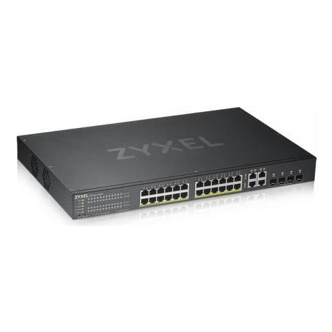 Gs1920-24hpv2 Gestito Gigabit Ethernet [10/100/1000] Nero Supporto Power Over Ethernet [ poe] (gs1920-24hpv2 28 Port Smart Managed Poe Switch 24x Gigabit Copper Poe And 4x Gigabit Dual Pers. Hybird Mode Standalone Or Nebulaf)  - Foto 1