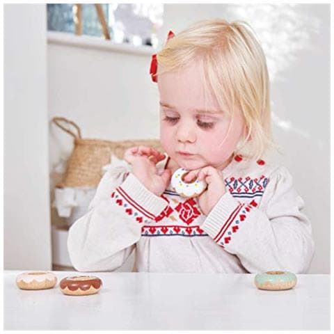 Toy Van- Set Di Ciambellegioco Di Ruolo In Legnocolore Dougnututstv332 - Foto 2