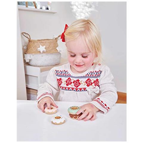 Toy Van- Set Di Ciambellegioco Di Ruolo In Legnocolore Dougnututstv332 - Foto 5