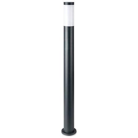 V-tac Vt-838 Portalampada Wall Light Da Giardino Con Fissaggio A Terra 110cm In Acciaio Inox Colore Grigio 1xe27 Ip44 - Sku 8963 - Foto 1
