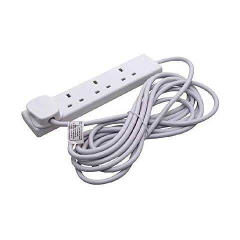 Slim 4 Gang Estensione Piombo 10 M Bianco - Foto 1