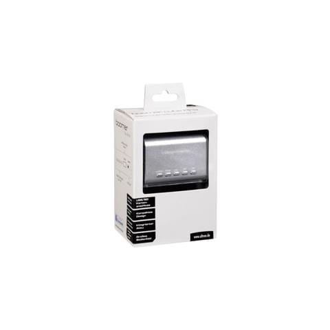 Boomer cube Pro, 6W, Cablato, Cubo, Argento, Alluminio, microSD (TransFlash) - Foto 2