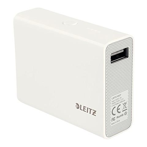 65270001, Bianco, Acrilonitrile butadiene stirene (ABS) , Universale, Ioni di Litio, USB, Status - Foto 1