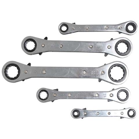 Set Di Chiavi A Cricchetto - Bgs - 5 Pezzi - 1450 - Foto 2