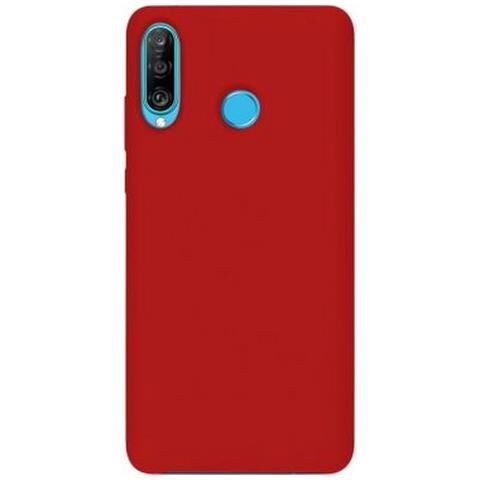 Cover Per Huawei P30 Lite Rigida Finitura Soft Touch, Rosso - Foto 1