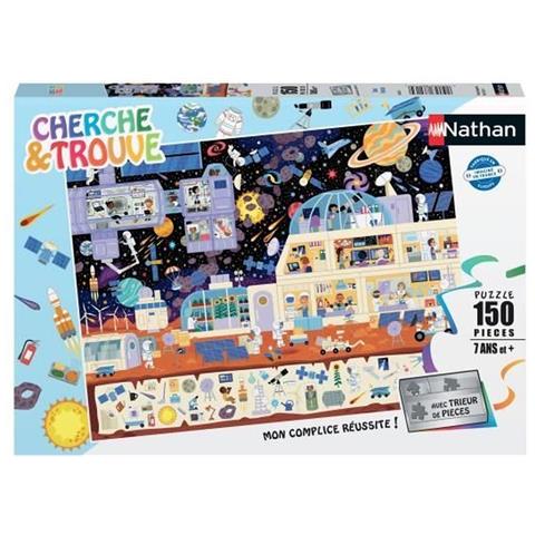 Puzzle Dans L'espace (cherche Et Trouve) 150 Pezzi - Foto 1
