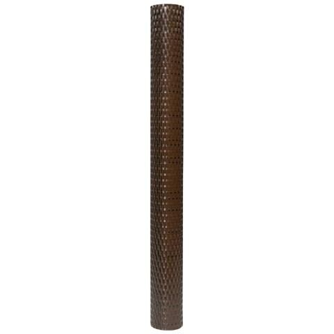 Paravento Da Balcone Marrone E Nero 1000x80 Cm In Polyrattan - Foto 8