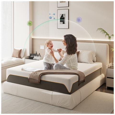 Materasso In Memory Foam 140x200 - Alto 20 Cm - Materassi - Anallergico - Foto 1