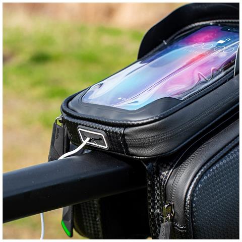 Borsa Da Bici Doppia Per Telaio + Custodia Per Telefono Va0168 Vayox - Foto 8