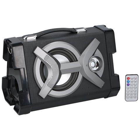 Cassa Altoparlante Speaker Bluetooth Portatile Radio FM USB Aux MP3 Telecomando - Foto 1