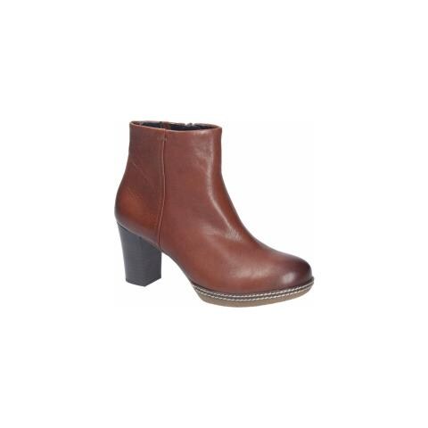 Stivali Con Zip Da Donna In Pelle Marrone 35 - Foto 1
