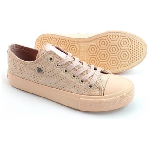 Scarpe Da Ginnastica Da Donna In Tessuto Rosa Leggero 36 - Foto 4