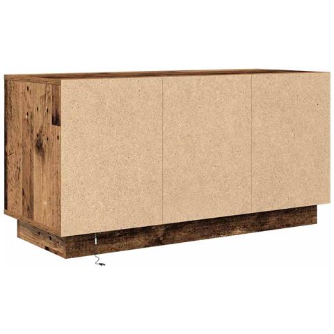 Mobile Porta TV con Luci LED Legno Antico 100x41x50 cm - Foto 10