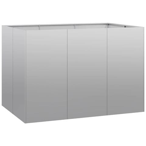 Fioriera 120x80x80 Cm In Acciaio Zincato - Foto 2