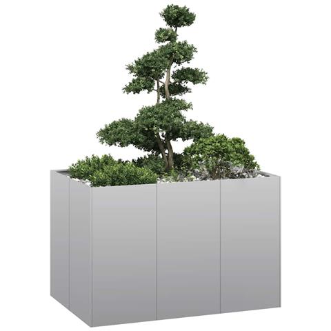 Fioriera 120x80x80 Cm In Acciaio Zincato - Foto 1