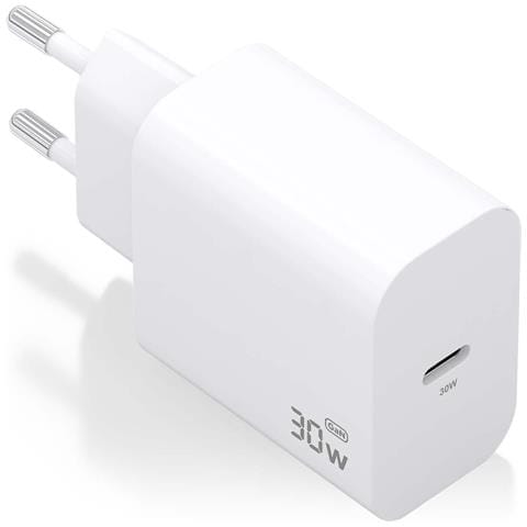 A110-0940 Caricabatterie per dispositivi mobili Fotocamera, GPS, MP3, MP4, Telefono cellulare, Computer portatile, Smartphone, Tablet, Universale Bianco AC Ricarica rapida Interno - Foto 1