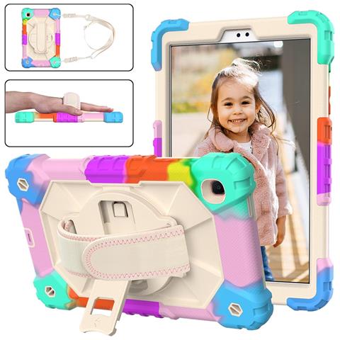 Custodia Per Samsung Galaxy Tab A 8.0"" Con Tracolla Colorata - Foto 2