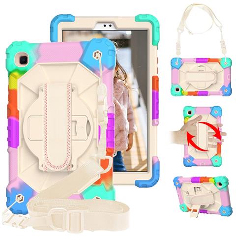 Custodia Per Samsung Galaxy Tab A 8.0"" Con Tracolla Colorata - Foto 1