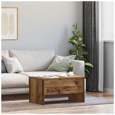 Tavolino da salotto Legno vecchio 80 x 50,5 x 42,5 cm - Foto 2