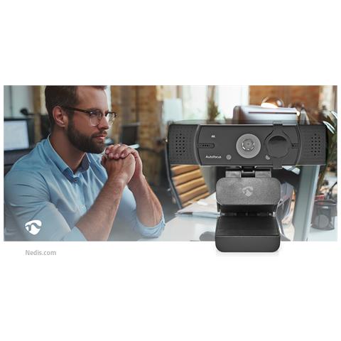 WCAM120BK webcam 8,3 MP 3840 x 2160 Pixel USB 2.0 Nero - Foto 11