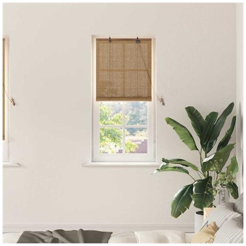 Tende e Tapparelle per Finestre Altro Marrone Chiaro Bambù - Foto 2