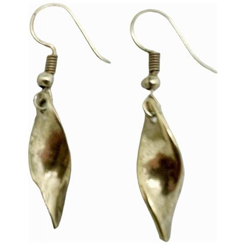 Set Di 2 Paia Di Orecchini A Forma Di Elica In Zama Placcata Oro - Foto 2