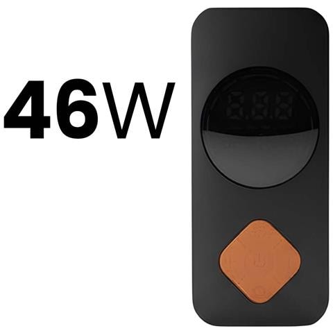 Compressore D'aria Portatile Usb-c Da 46 W Con Display Digitale - Foto 2