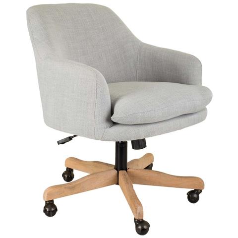 Sedia In Legno E Imbottita Con Ruote 60x60x40/93h Cm - Foto 1