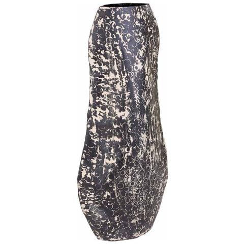 Vaso In Metallo Nero 26x09x58h - Foto 1