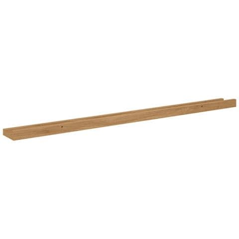 Scaffale da parete con lo scaffale 4 pcs Marrone 100 x 9 x 3 cm - Foto 9
