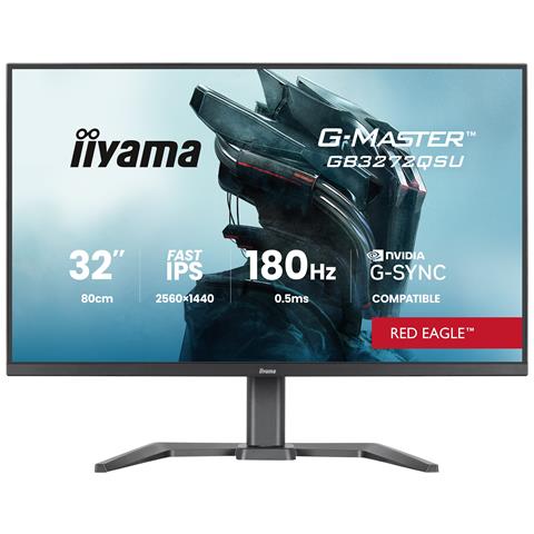 Monitor 31,5" LED G-MASTER Flat GB3272QSU-B1 Quad HD - Foto 1