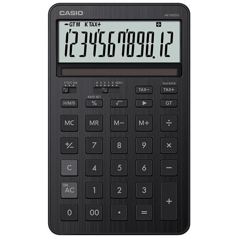 JW-200DQ calcolatrice Desktop Calcolatrice di base Nero - Foto 1