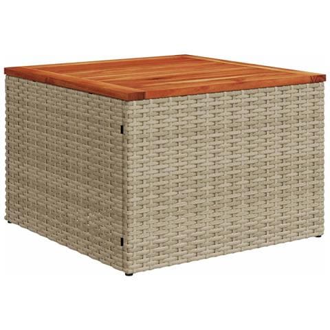 Set di divani 8 pz Beige e Bianco Crema - Foto 2