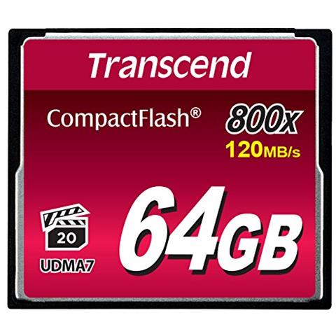 64GB 800x CF, 64 GB, CompactFlash (CF) , 120 MB / s, 10000 CICLI PER SETTORE LOGICO, -25 - 85 °C, 4,28 cm - Foto 3