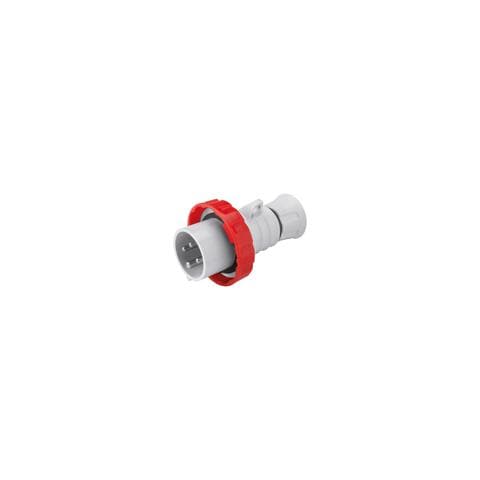 Spina Mobile Diritta Hp Ip67 2p+t 32a 200 250v 50/60hz 6h Cablaggio A Vite - Foto 1