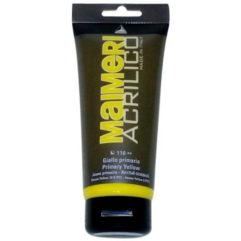 Acrilico Giallo Primario Tubo Da 200ml. - Foto 1