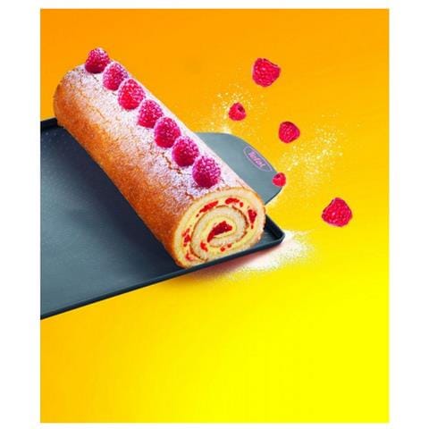 Crispybake - Stampo In Silicone Retrattile, Nero, Stampo 46x26 Cm - Foto 8