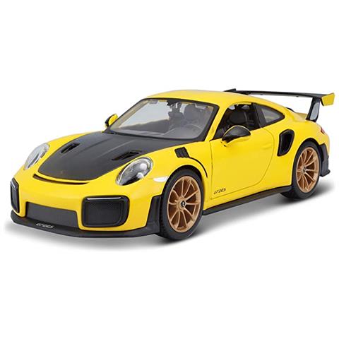 Porsche 911 Gt2 Rs 2018 Yellow Carbon Black 1:24 - Foto 8