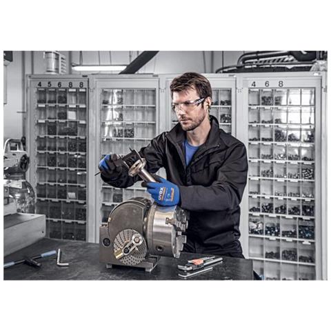 Guanti da Officina Antracite Blu Elastan Poliammide - Foto 2